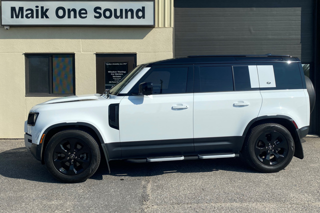 2023 Range Rover Defender with heat-reducing premium film